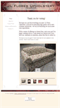 Mobile Screenshot of jlfloresupholstery.com